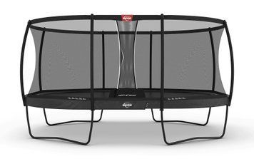 Батут BERG Grand Elite Regular 520 Grey + Safety Net Deluxe 35.45.75.32 35.45.75.32 фото