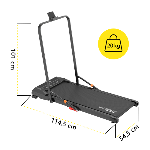 Бігова доріжка Cornix Freya Walking Pad Black TM-FREYA фото