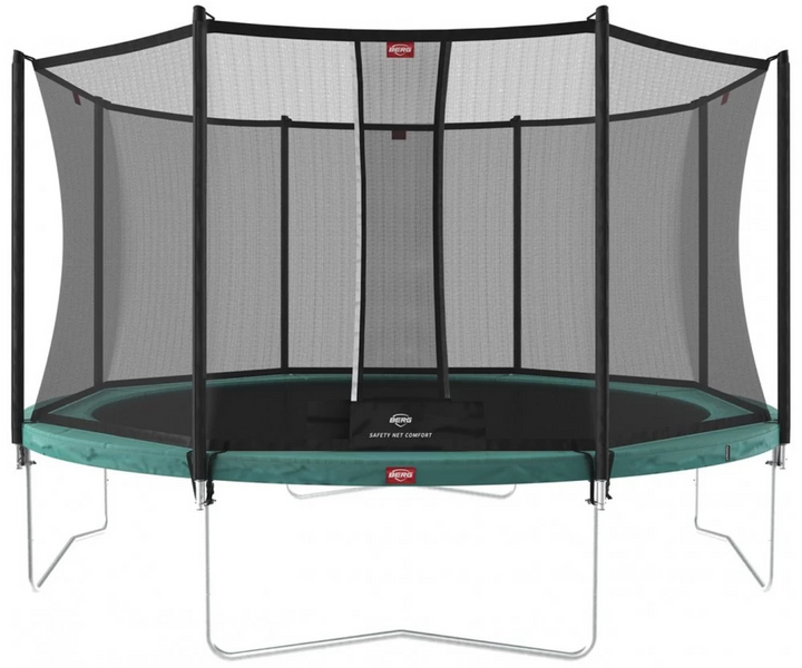 Батут BERG Favorit Green 12FT 380 + сітка Safety Net Comfort (35.12.07.06 + 35.74.12.03) 35.12.01.03 35.12.01.03 фото