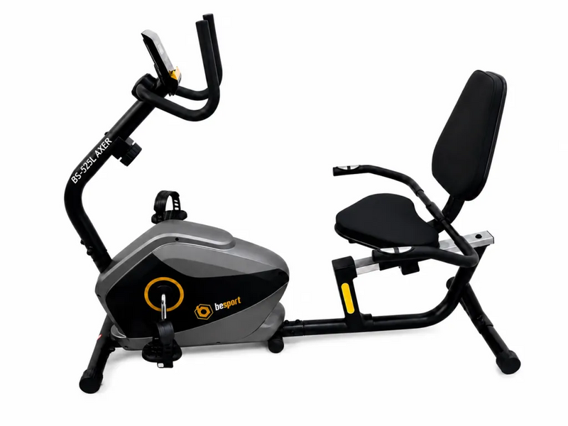 Велотренажер BESPORT BS-525L AXER Black-Yellow 0012000030525 фото