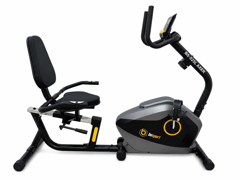 Велотренажер BESPORT BS-525L AXER Black-Yellow 0012000030525 фото