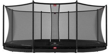 Батут BERG Grand Favorit InGround 520 Grey + Safety Net Comfort 30.23.65.31 фото