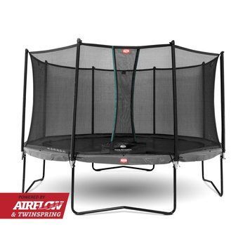 Батут BERG Champion Grey 380+Safety Net Comfort (35.42.23.01 + 35.74.12.03) 35.42.94.02 фото