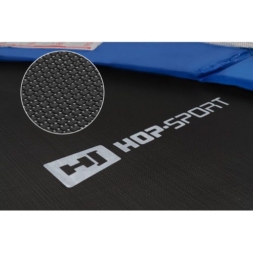 Батут Hop-Sport 10FT 305 см 4 ноги black/green з внутрішньою сіткою 5902308221970 фото