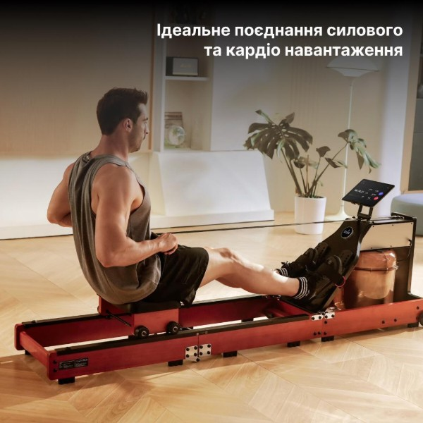 Гребний тренажер Xiaomi KingSmith WM10 Pro Red Oak KingSmith WM10 Pro Red Oak фото