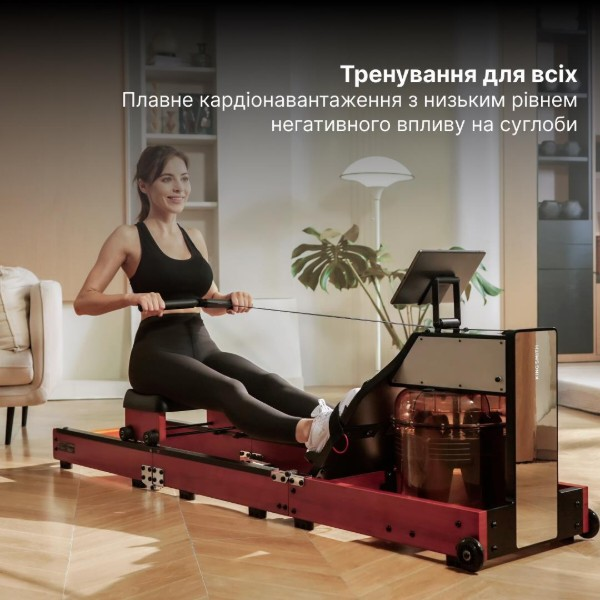 Гребний тренажер Xiaomi KingSmith WM10 Pro Red Oak KingSmith WM10 Pro Red Oak фото