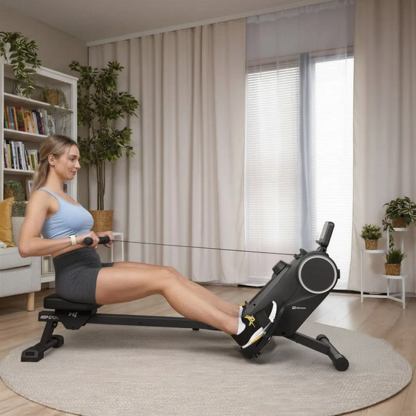 Гребний тренажер Hop-Sport HS-055R Creek Black 5902308240490 фото