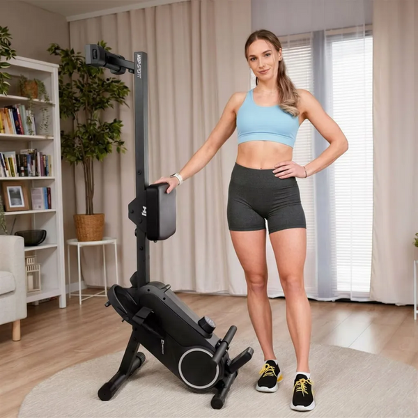 Гребний тренажер Hop-Sport HS-055R Creek Black 5902308240490 фото