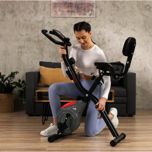 Велотренажер Hop-Sport HS-3030X Apeks X-Bike Grey HS-3030X-grey фото