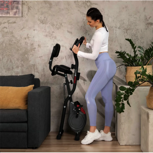 Велотренажер Hop-Sport HS-3030X Apeks X-Bike Grey HS-3030X-grey фото