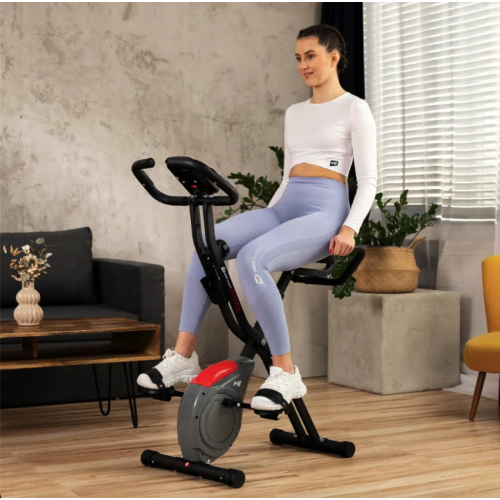 Велотренажер Hop-Sport HS-3030X Apeks X-Bike Grey HS-3030X-grey фото