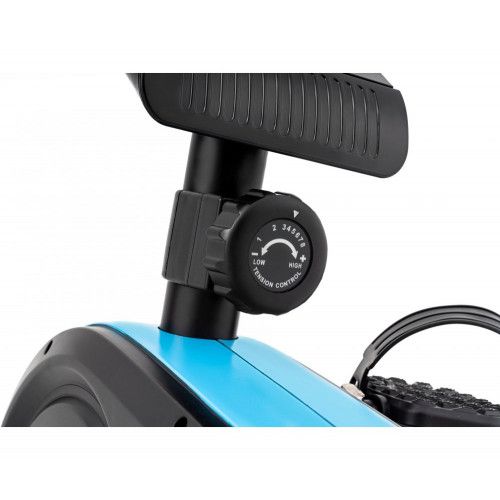 Горизонтальний велотренажер Hop-Sport HS-2050L Beat синій 5902308225831 фото
