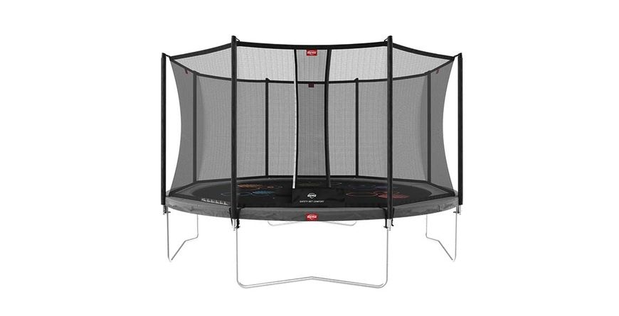 Батут BERG Favorit Regular 270 Grey + Safety Net Comfort 35.09.33.00 фото