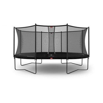 Батут BERG Grand Favorit Regular 520 Black + Safety Net Comfort (30.25.15.40+35.74.63.01) 30.25.65.40 фото