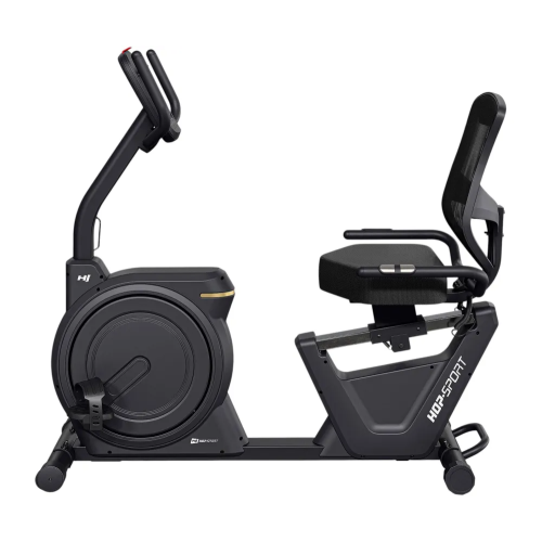 Горизонтальный велотренажер Hop-Sport HS-5000L Ranker (bl-gold) 5902308240360 фото