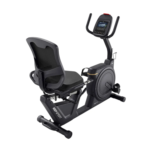 Горизонтальный велотренажер Hop-Sport HS-5000L Ranker (bl-gold) 5902308240360 фото