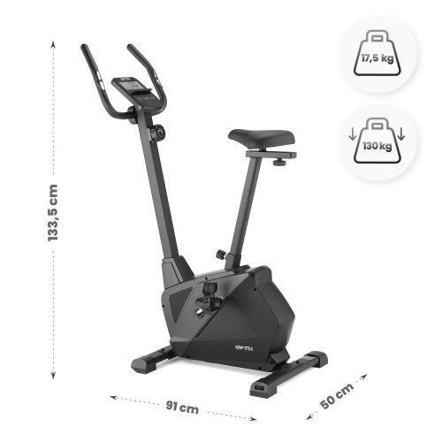 Велотренажер Gymtek XB1300 магнітний чорний 5905884425817 фото