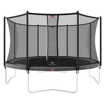 Батут BERG Favorit Regular 430 Grey Levels + Safety Net Comfort (35.14.14.00+35.74.14.03) 35.14.99.01 фото