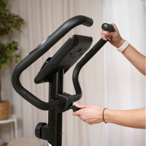 Велотренажер Hop-Sport HS-4000H Grant black/gold 5902308237438 фото