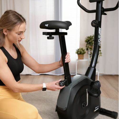 Велотренажер Hop-Sport HS-4000H Grant black/gold 5902308237438 фото