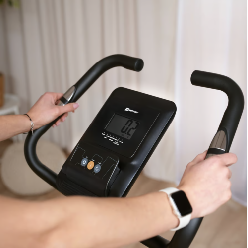 Велотренажер Hop-Sport HS-4000H Grant black/gold 5902308237438 фото