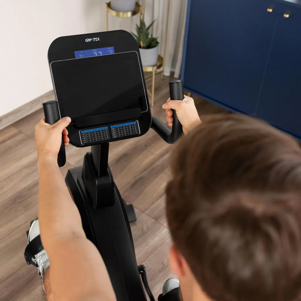 Горизонтальный велотренажер Gymtek XBR6000 Blue 5905884424568 фото