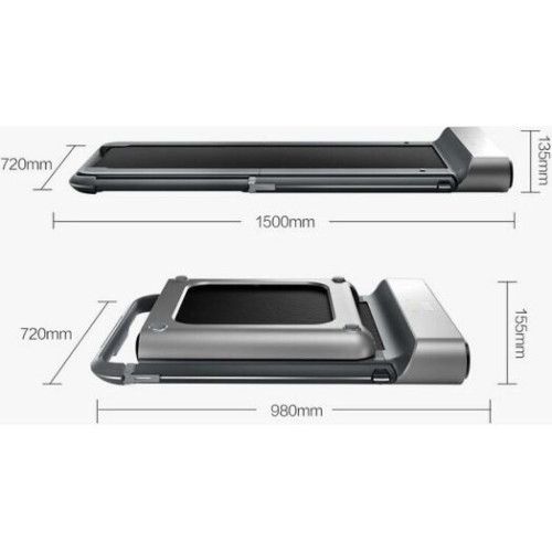 Бігова доріжка Xiaomi Kingsmith WalkingPad R1 Pro Silver Kingsmith WalkingPad R1 Pro Black фото