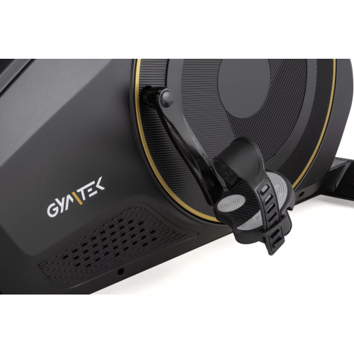 Горизонтальний велотренажер Gymtek XBR6000 електромагнітний золотистий 5905884422632 фото