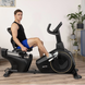 Горизонтальний велотренажер Gymtek XBR6000 електромагнітний золотистий 5905884422632 фото 7